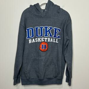 Vintage Duke Basketball Hoodie Sweatshirt Size S Blue Devils TRT Classics